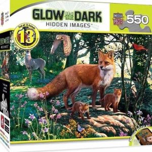 MasterPieces Hidden Image Glow Collection The Woodlands Puzzle