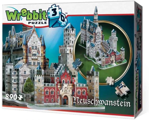 Neuschwanstein Castle 3D Jigsaw Puzzle