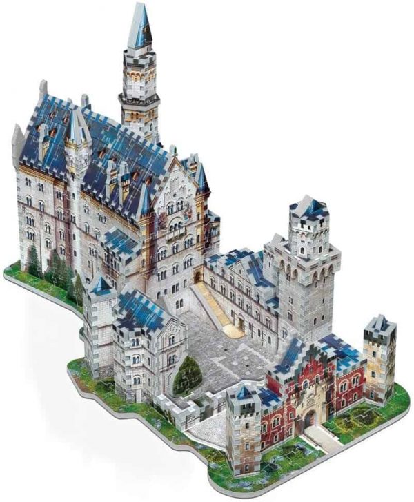 Neuschwanstein Castle 3D Jigsaw Puzzle 01