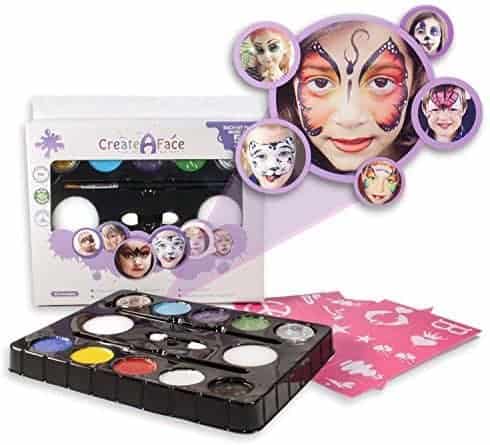 Create-a-Face Face Painting Kit For Parties