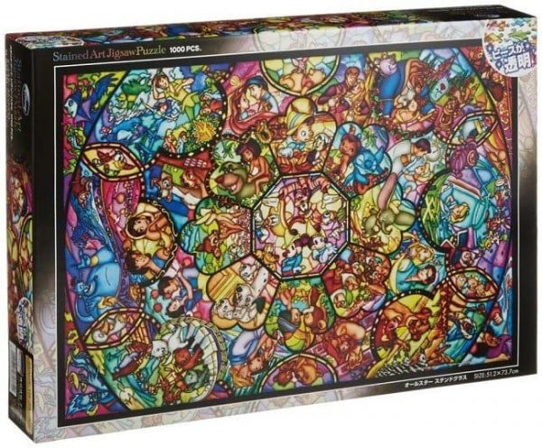 Disney Stained Art Jigsaw Puzzle