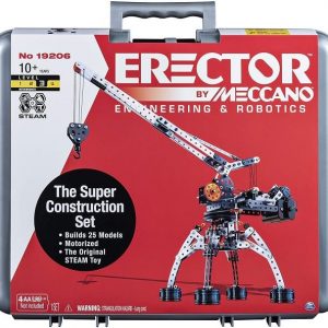 Meccano Erector 25-Model Motorized Super Construction Set