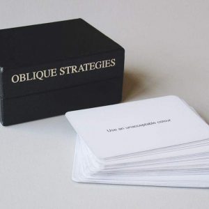 Oblique Strategies cards